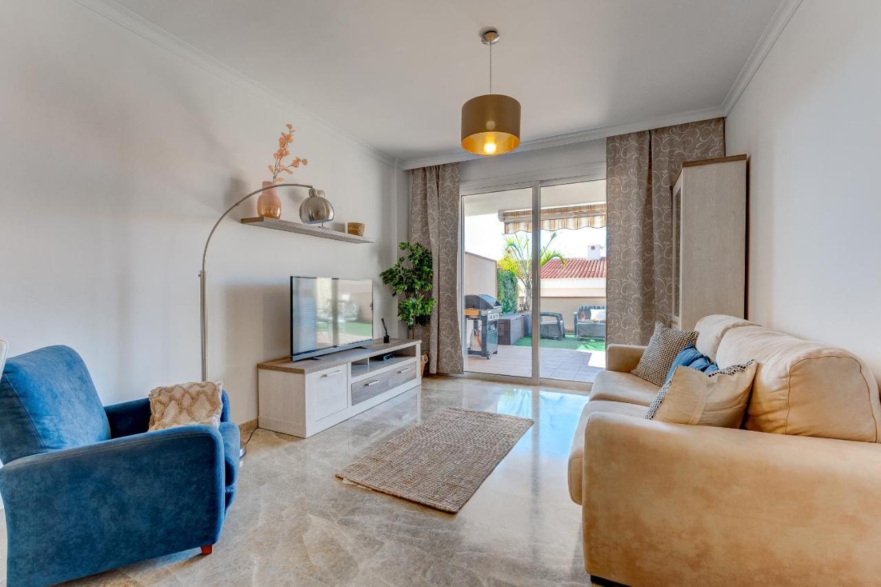 Modern Apartment With Large Terrasse, Bbq, Fast Wifi, 2 Pools Пуерто де Сантяго Екстериор снимка