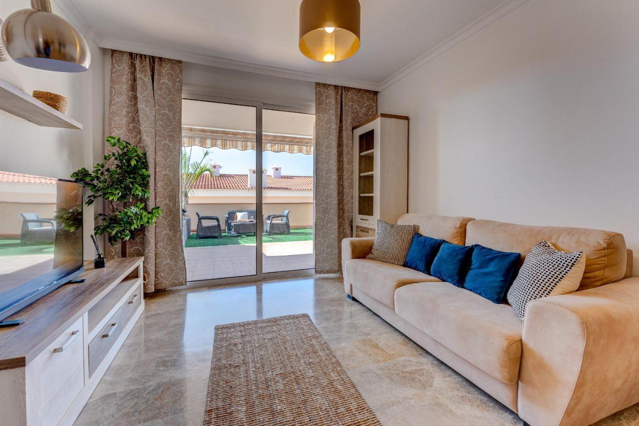 Modern Apartment With Large Terrasse, Bbq, Fast Wifi, 2 Pools Пуерто де Сантяго Екстериор снимка