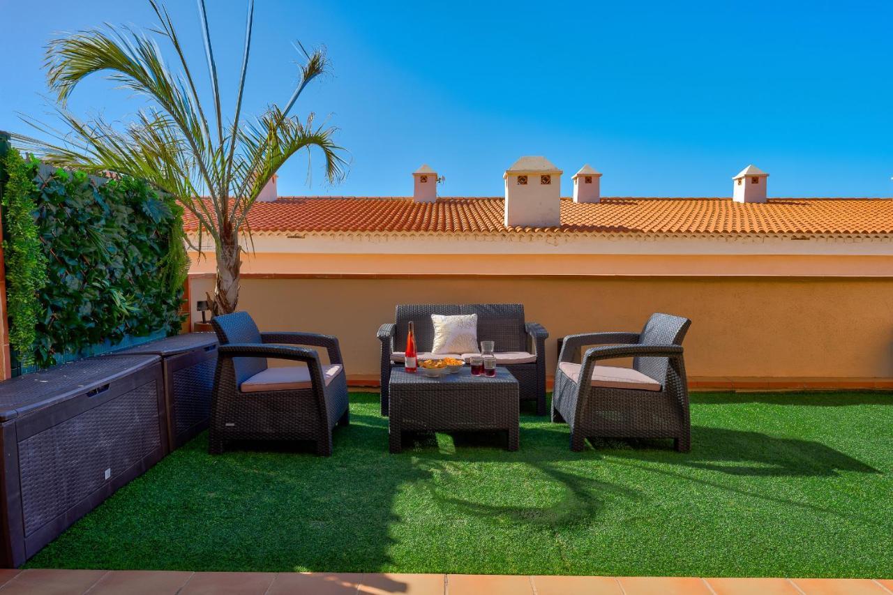 Modern Apartment With Large Terrasse, Bbq, Fast Wifi, 2 Pools Пуерто де Сантяго Екстериор снимка